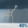 Orages dans l'apr�s-midi